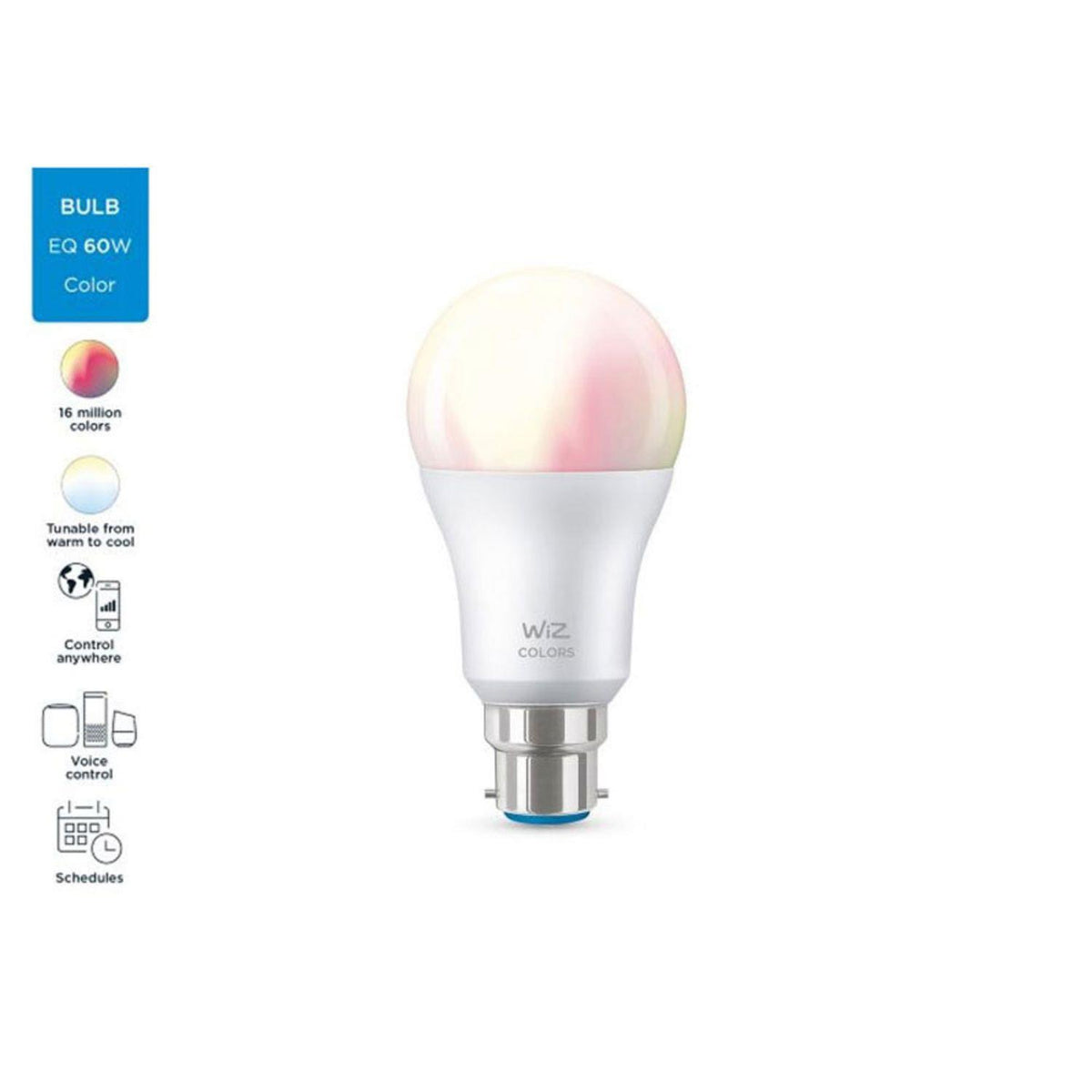 WiZ 94-WZ929002383802 Smart Bulb B22 White