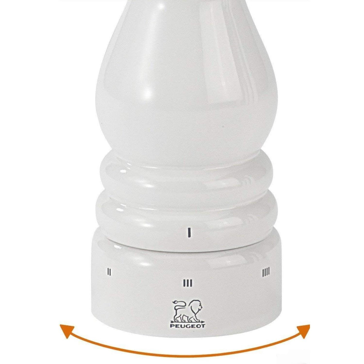 Peugeot Paris U-Select Salt Mill 18cm Lacquer White