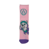 Girls PAW Patrol 7 Pack Multicoloured Cotton Blend Socks EU 31-34 UK 12-2.5