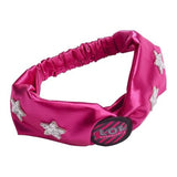 L.O.L. Surprise! Girls Headband with Silver Glitter Stars One Size Pink