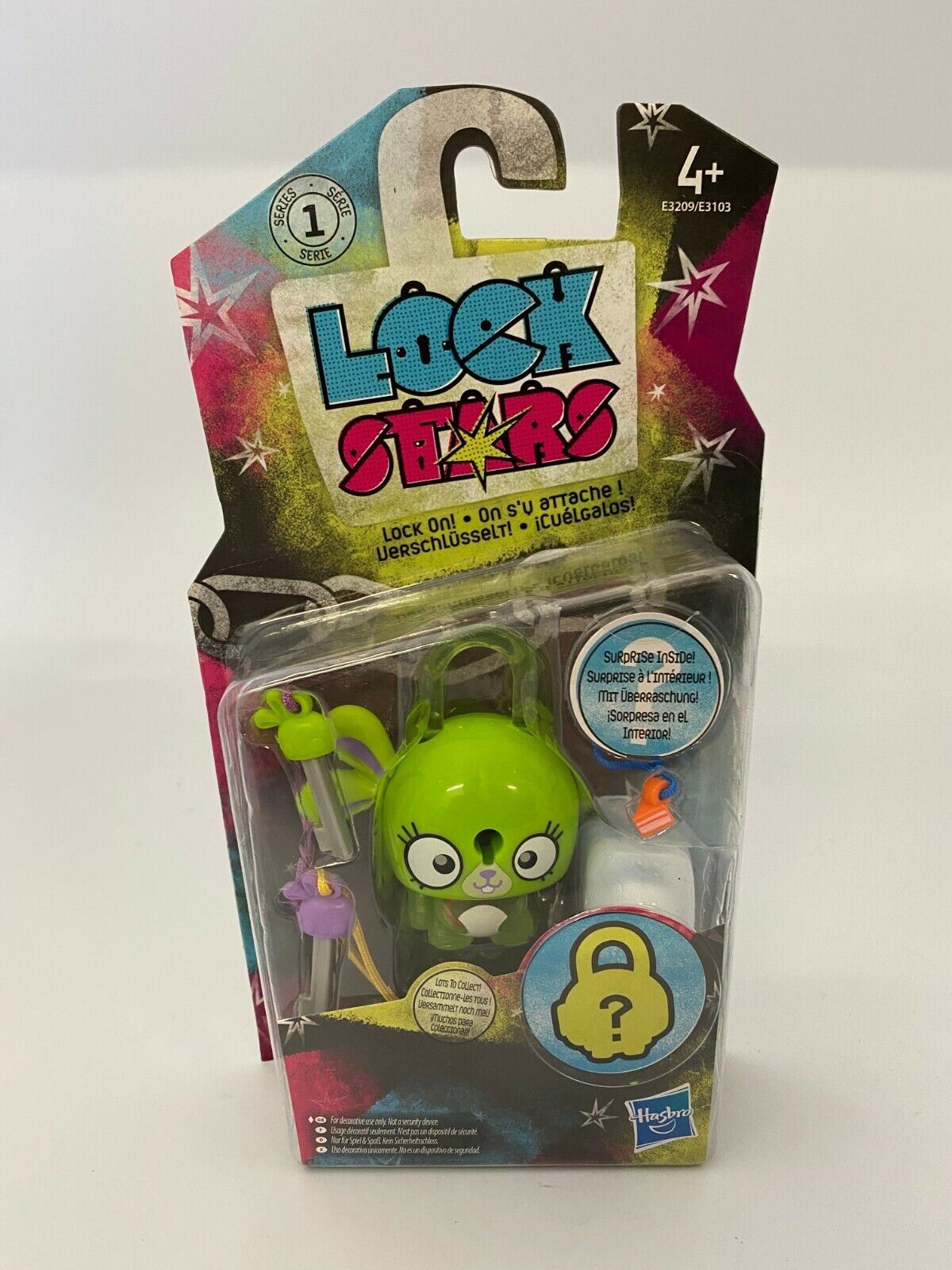 Hasbro Lock Stars Series 1,2 - 1 x Random Selection, 48 Characters to Collect