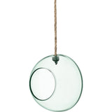 LSA Canopy Recycled 10cm Hanging Planter Clear