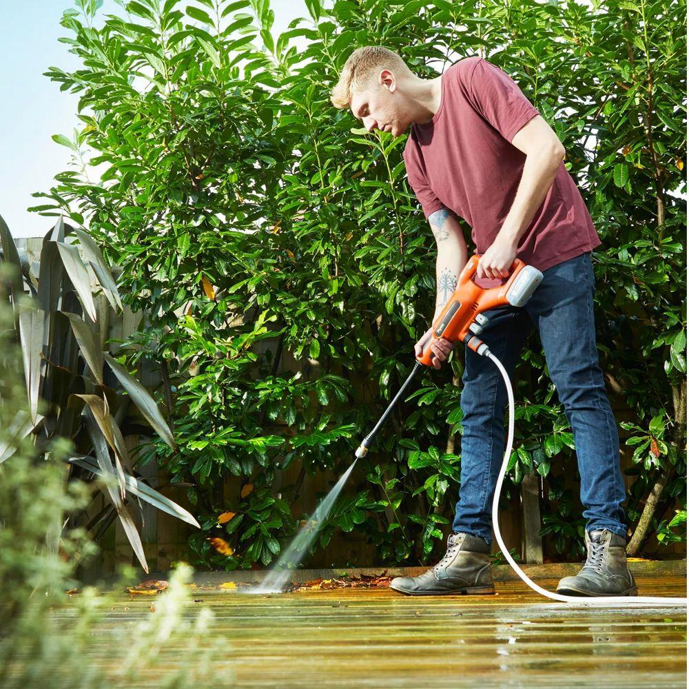 FLYMO Easiclean Li 18V Plus Portable Pressure Washer 24 Bar