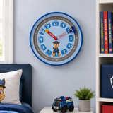 Paw Patrol Chase Wall Clock 10" Blue