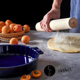 Peugeot Appolia Ceramic Tart Dish 30cm Blue
