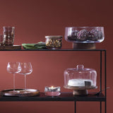 LSA City Walnut and Cork Serving Tray D40cm
