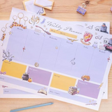 Harry Potter A3 Weekly Planner Notepad Multi