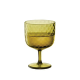 LSA Dapple Wine Glass 325ml Set of 2 woodland Green