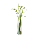 LSA Mother of Pearl Mouth-Blown Glass Design Vase H36cm