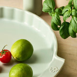 Peugeot Appolia Ceramic Tart Dish 28cm Sage Green