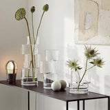 LSA Tier Vase H26cm Clear