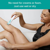 TanoShave with Dual Blade Razor Technology Unisex Electric Groomer White