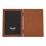 Top Gun Top Dad Folding Photo Frame Brown