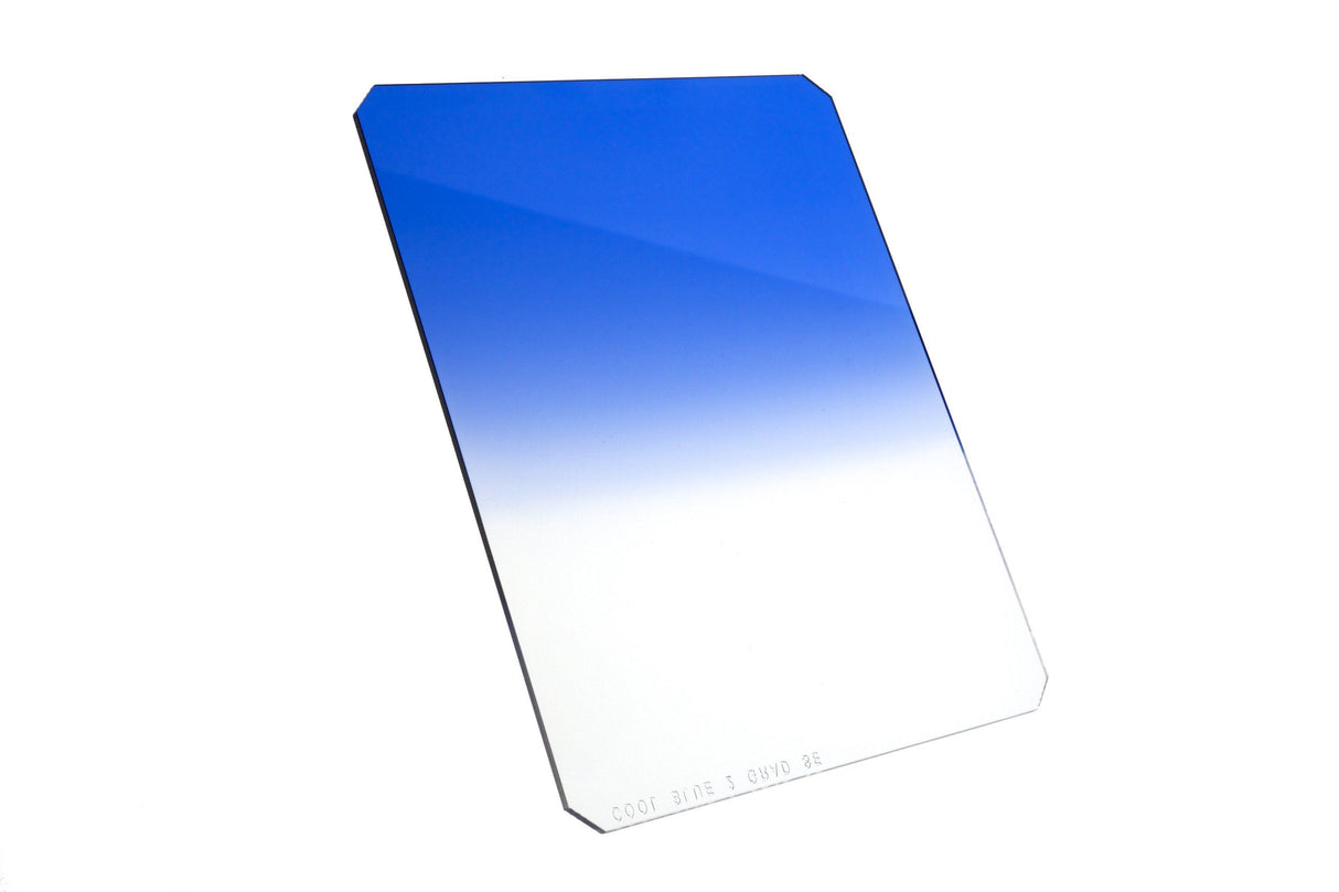 Formatt Hitech 165x200mm Hard Edge Graduated Filter - Cool Blue 2