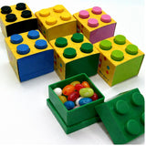 LEGO Mini Box 4 Storage Brick Box Green