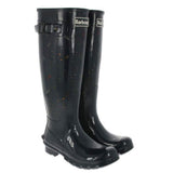 Barbour Bede Wellies - UK 3 Navy Print