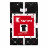 Kaufland Women's Black Logo Print 100% Cotton T-Shirt Size XL