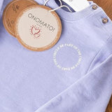 Girls 100% Cotton Sweatshirt Size 7-8 Years Lilac