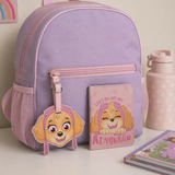 Paw Patrol Skye PU Leather Passport and Luggage Tag Pink