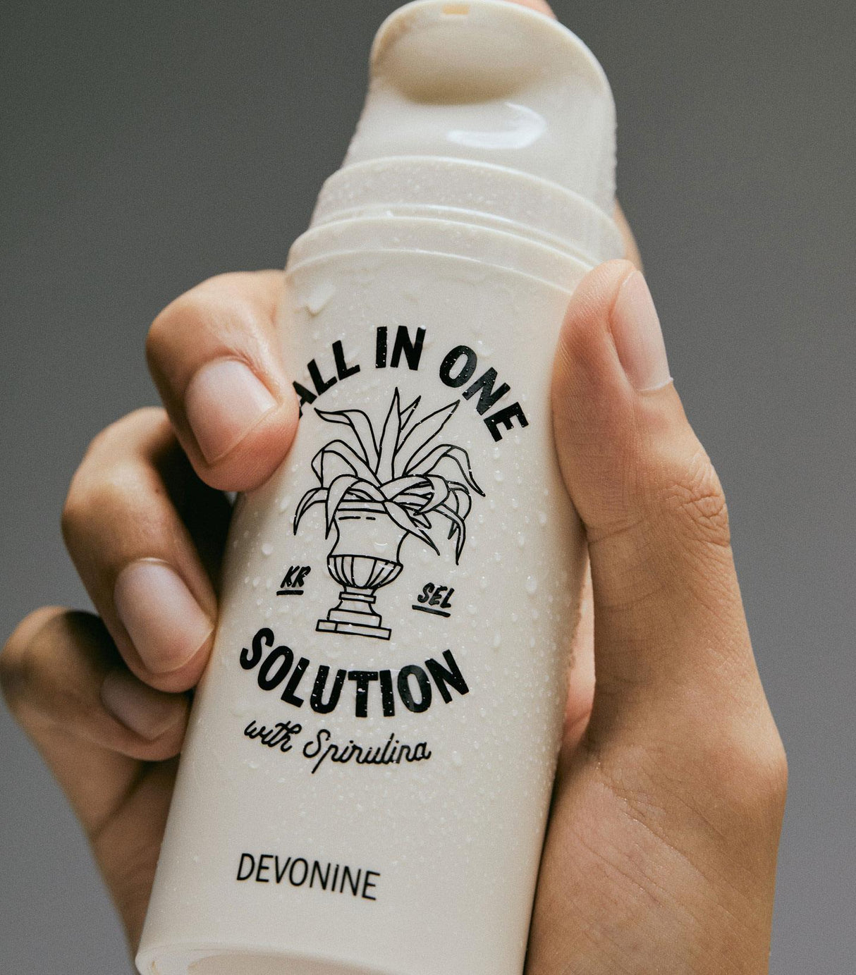 Devonine All in One Solution Vegan Cream with Spirulina  100ml Exp 2024