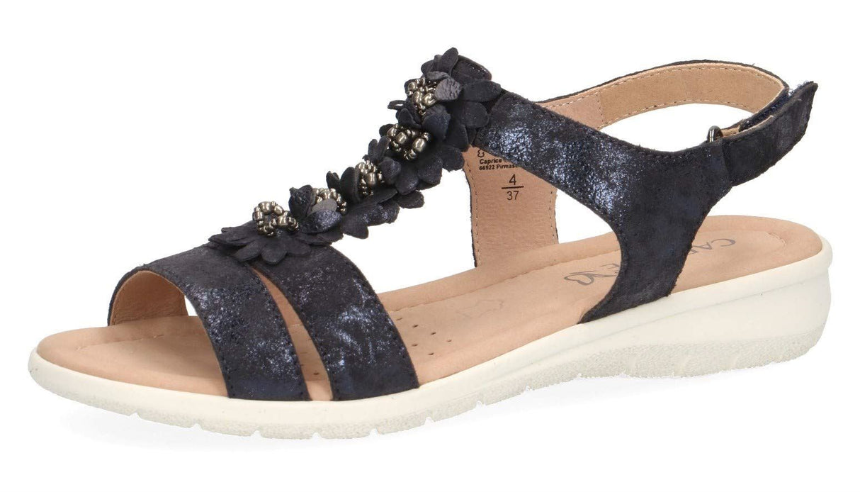 CAPRICE Women Strappy Sandals Ocean - UK4