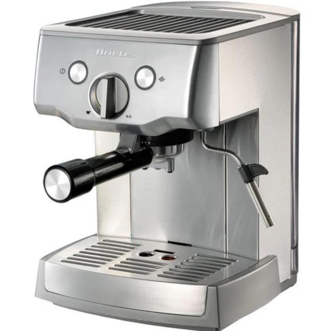 Ariete 1324 Metal Espresso 1.5L 1000W Coffee Machine for Powder or Pods without Grinder