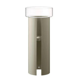 LSA Terrazza Planter H75cm Clear and Grey