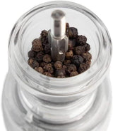 Peugeot Bistro Acrylic Salt and Pepper Mill 10cm Clear