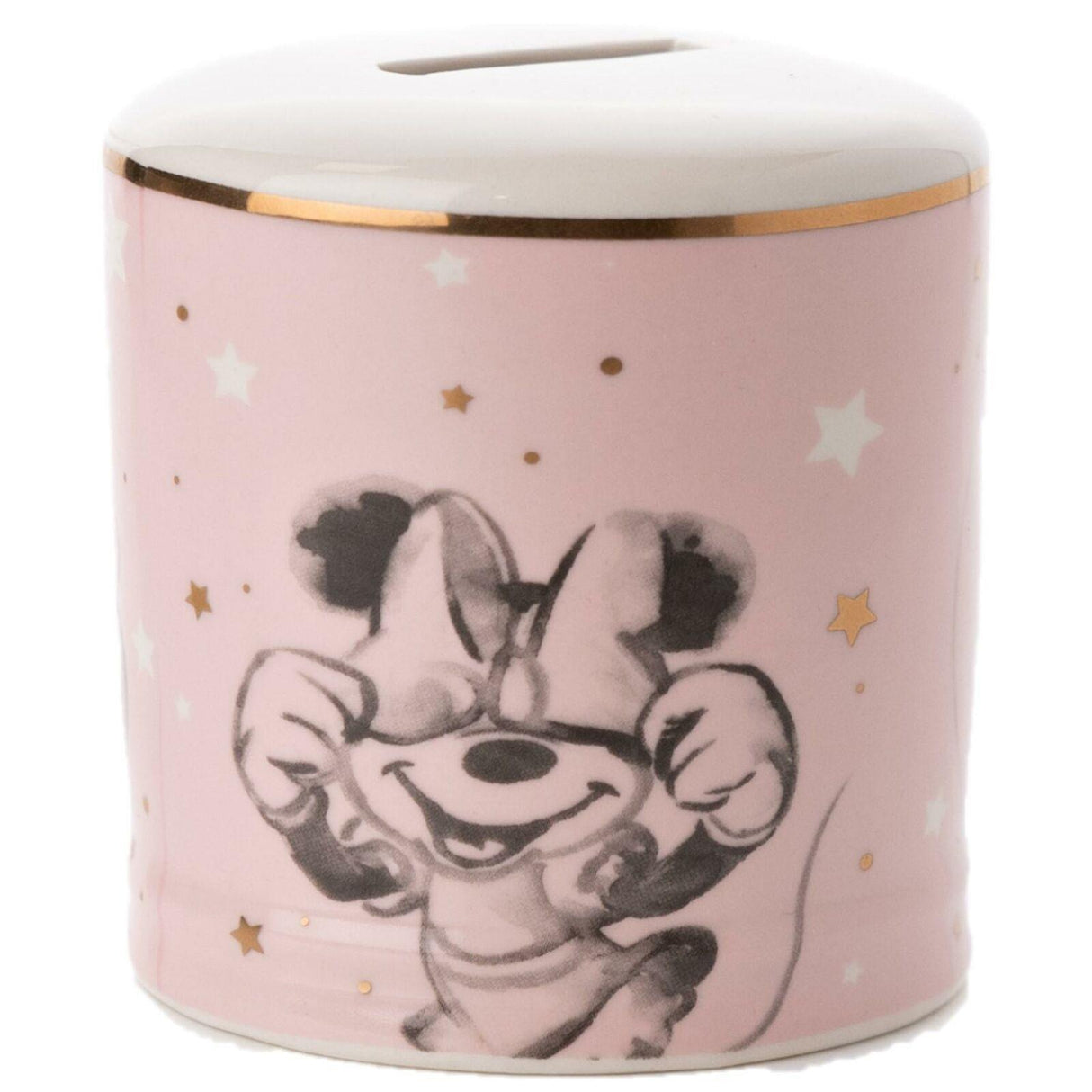Disney Minnie Mouse Little Star Ceramic Money Box Pink