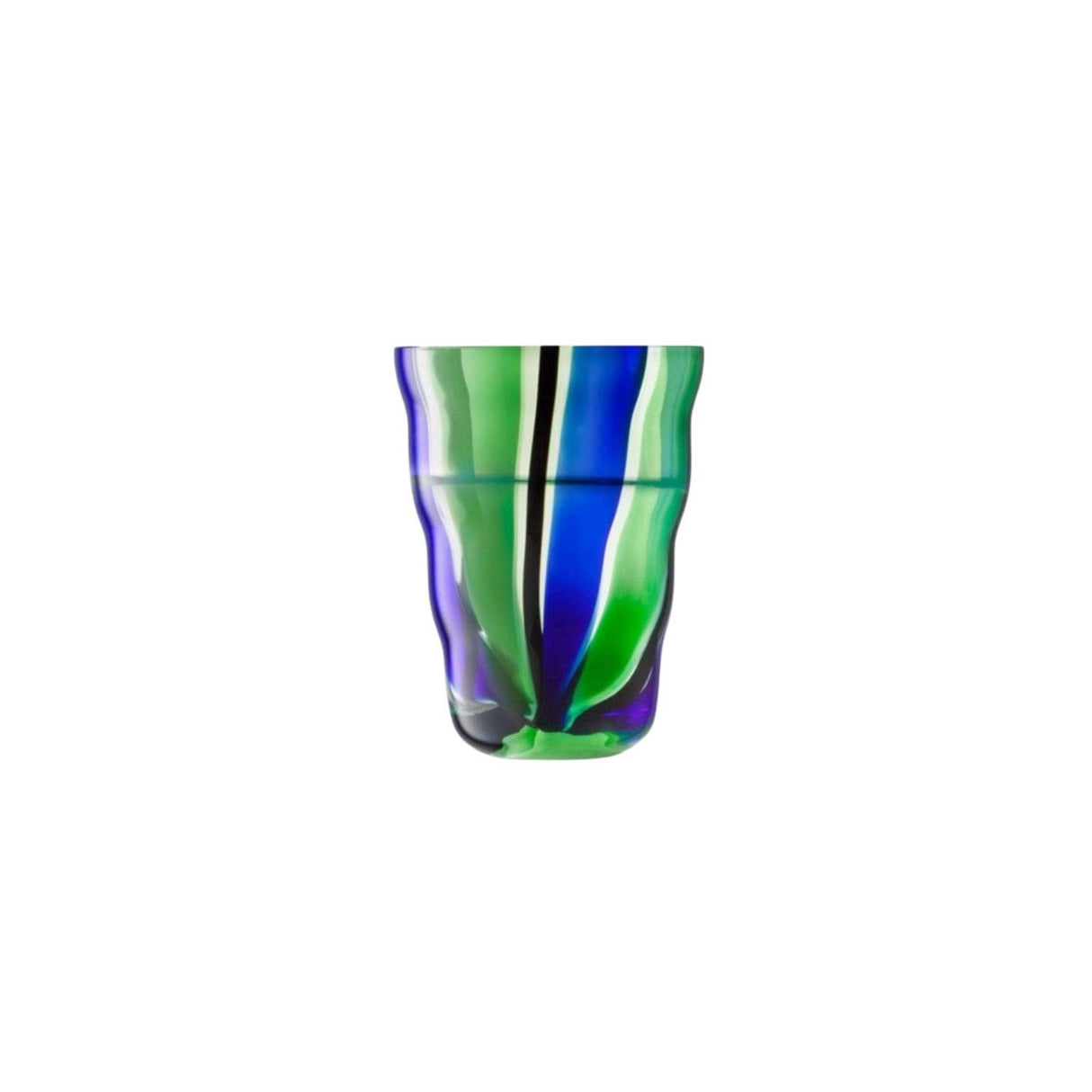 LSA Folk Tumbler 280ml Set of 2 Multicolour