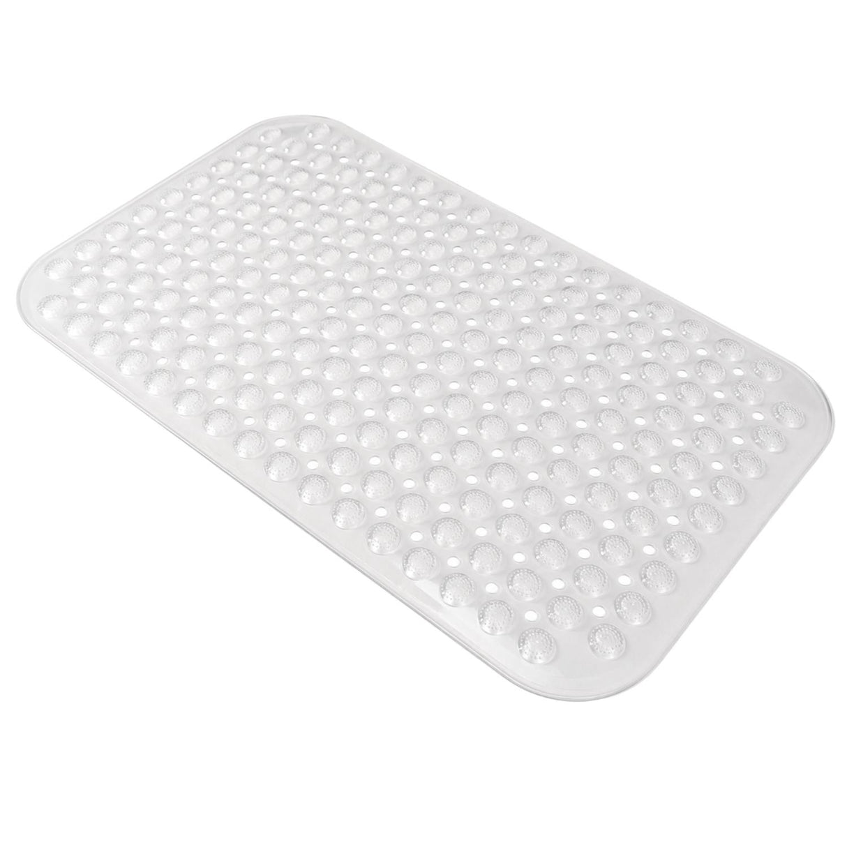 Non-Slip Durable Bath Shower Mat with Suction Cups 40cm x 100cm Clear
