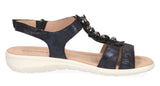CAPRICE Women Strappy Sandals Ocean - UK4