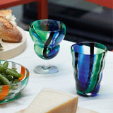 LSA Folk Tumbler 280ml Set of 2 Multicolour
