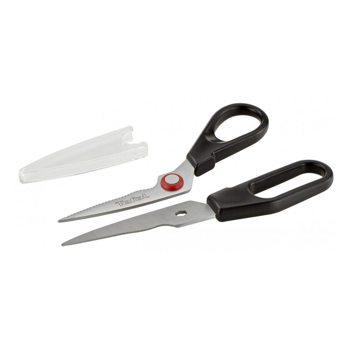 Tefal Ingenio Premium Kitchen Scissors Dishwasher Safe Multi-Purpose Tool Black