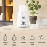 Dualit Baby Range Single Bottle Warmer White and Grey