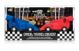 Racing Car Shot Glass Set of 2 - Red & Blue - Plastic