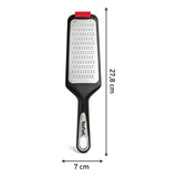 Tefal Ingenio Premium Grater Stainless Steel Non-Slip Kitchen Tool Black and Red
