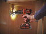 "Black+Decker 1.5Ah 18V Cordless Hammer Drill – 80pcs"