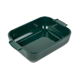 Peugeot Appolia Rectangular Ceramic Dish 25cm Forest Green