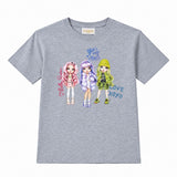 Rainbow High Girls Character T-Shirt 100% Cotton 8-10 Years Grey
