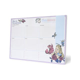 Disney Alice in Wonderland A4 Weekly Planner Notepad