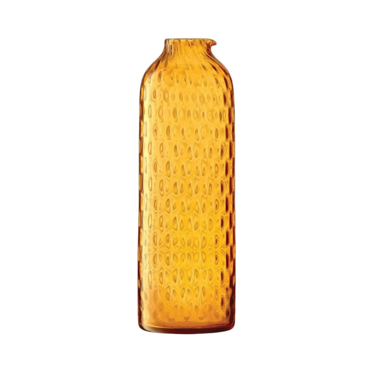 LSA Dapple 1L Glass Carafe Amber