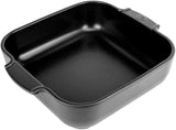 Peugeot Appolia Square Ceramic Baker Dish 28cm Satin Black