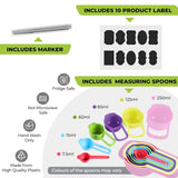 3 Piece 0.5L Food Storage Lock N Fresh Stackable Containers