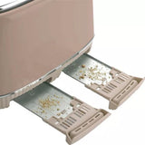 KENWOOD Elegancy TFP10.A0BW 4-Slice Toaster 1800 W Mocha