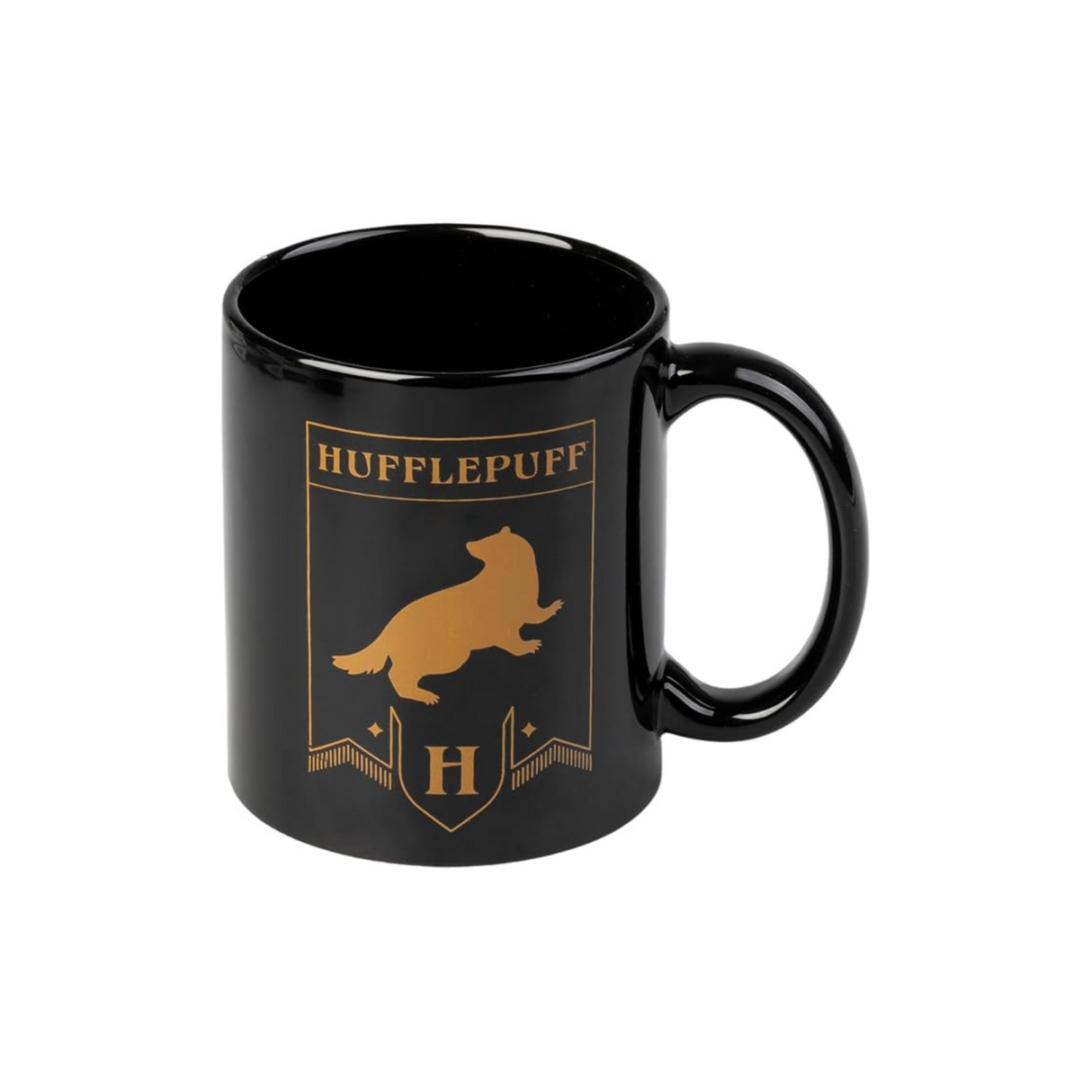 Harry Potter Hufflepuff Ceramic Mug 350ml Black