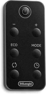 De'Longhi Capsule You & Me Portable Ceramic Fan Heater 2000W Black