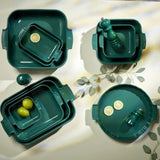 Peugeot Appolia Ceramic Tart Dish 30cm Forest Green