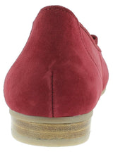 Hirschkogel Women's Closed Toe Ballet Flats - Red, 8.5 UK