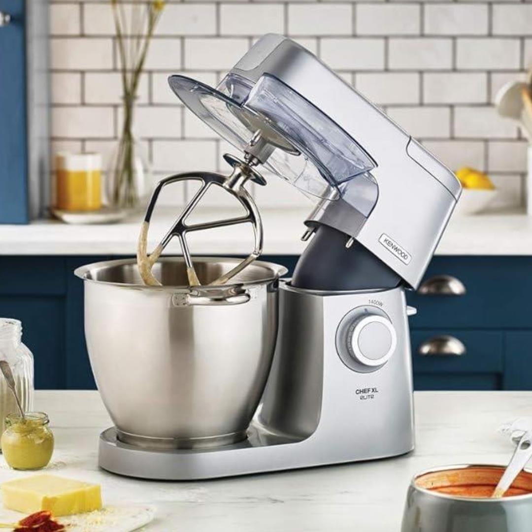 Kenwood Chef XL Elite KVL6300S 1400W Stand Mixer Silver EU Plug